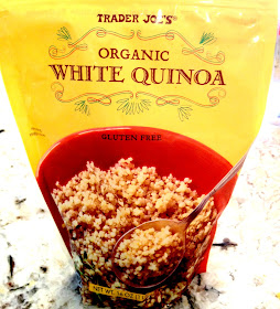 bag of quinoa from Trader Joe's