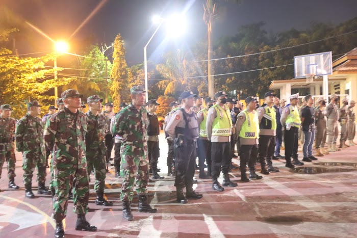 Polres Cilegon Polda Banten Gelar Patroli Gabungan Cegah Geng Motor