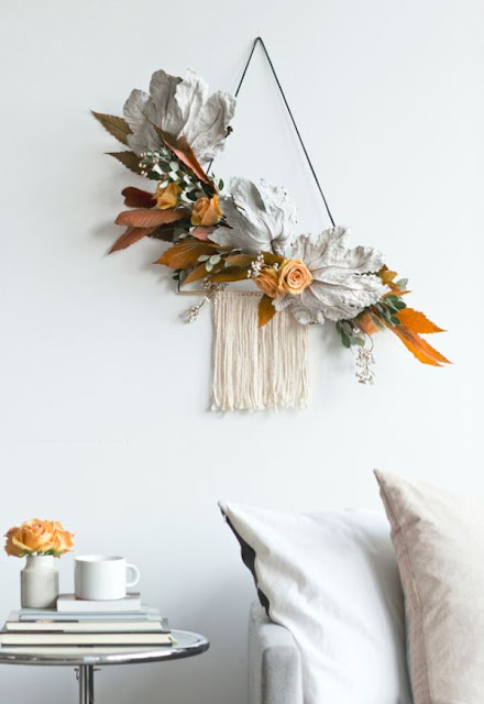 DIY fall crafts. Unique fall crafts for adults. DIY Boho Autumn Crafts. DIY bohemian crafts. Boho Chic Autumn Decor, 