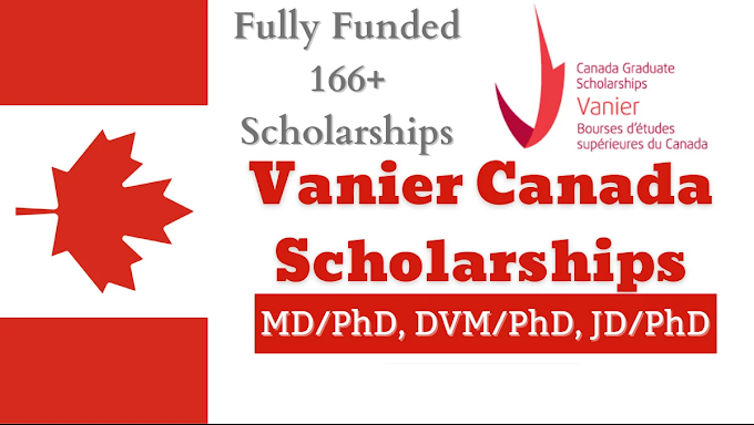 Canada Vanier Graduate Scholarships 2022/23 (Fully Funded)