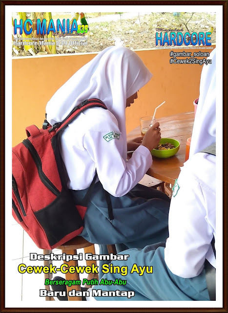 Gambar Siswa-Siswi SMA Negeri 1 Ngrambe Cover Putih Abu-Abu - Buku Album Gambar Soloan Edisi 6