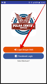 APLIKASI KHPULSA INFO LOGIN DENGAN SMS