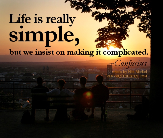 Image Love Quote: Quotes Life is Simple