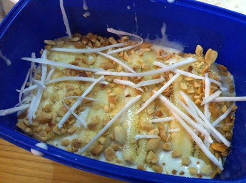 Hướng dẫn cách làm kem chuối đậu phộng tại nhà
