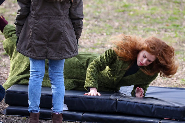 Nicole Kidman on the Set of The Undoing in New York 2019