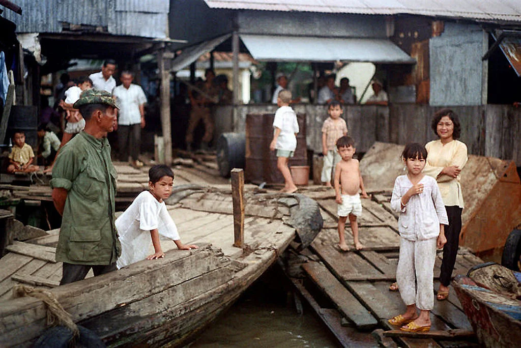 Bến đò Cây Bàng ở Thủ Thiêm xưa.