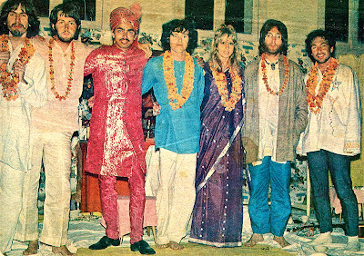 Image result for the beatles india