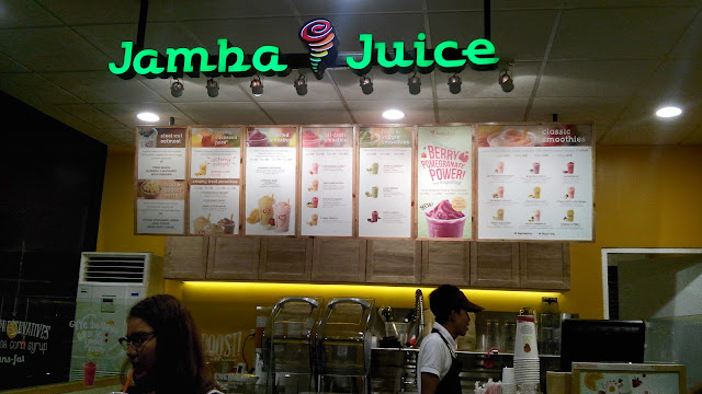 burgos eats,  JAMBA JUICE- healthy blends!