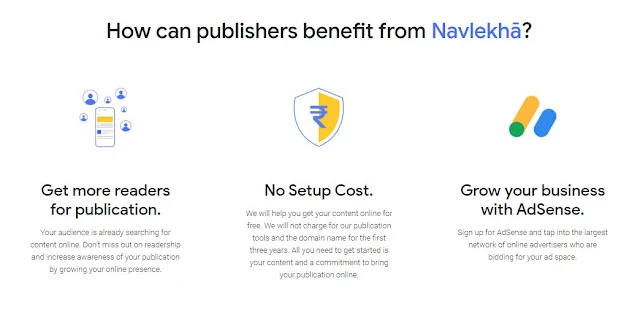 Image Attribute: How can publishers benefit from Navlekhā? / Source: Google Navlekhā