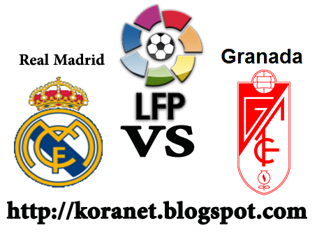 اونلاين وبدون تقطيع مشاهدة مباراة ريال مدريد وغرناطة 26/8/2013 Real Madrid vs Granada
