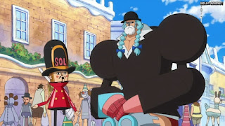 ワンピースアニメ ドレスローザ編 647話 フランキー 片足の兵隊 | ONE PIECE Episode 647