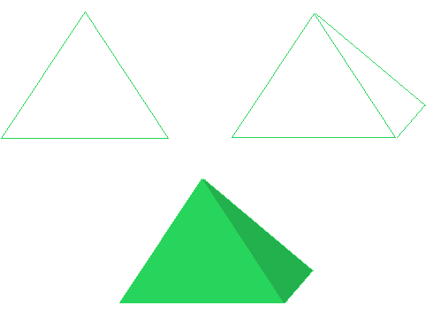 Como dibujar un Prisma Triangular Paso a Paso