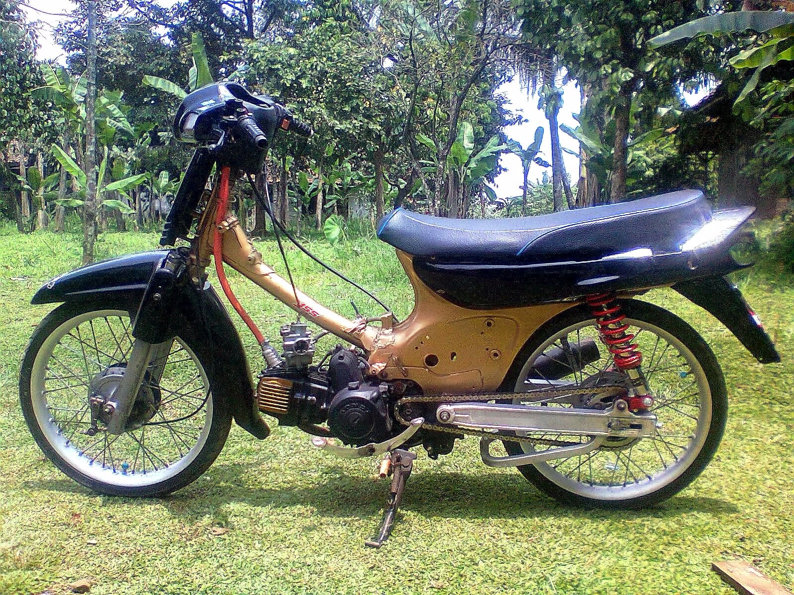 Kumpulan Foto Modifikasi Motor Astrea Green Terbaru