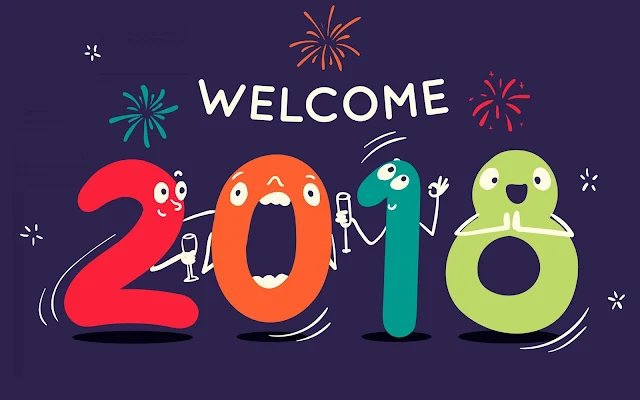 Happy New Year Welcome wallpaper. Click on the image above to download for HD, Widescreen, Ultra HD desktop monitors, Android, Apple iPhone mobiles, tablets.