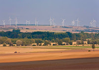 sistema de energía eólica