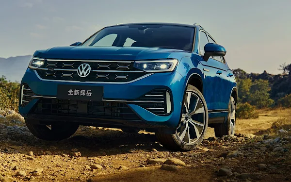 Volkswagen Tayron 2022 chega com facelift à China - fotos