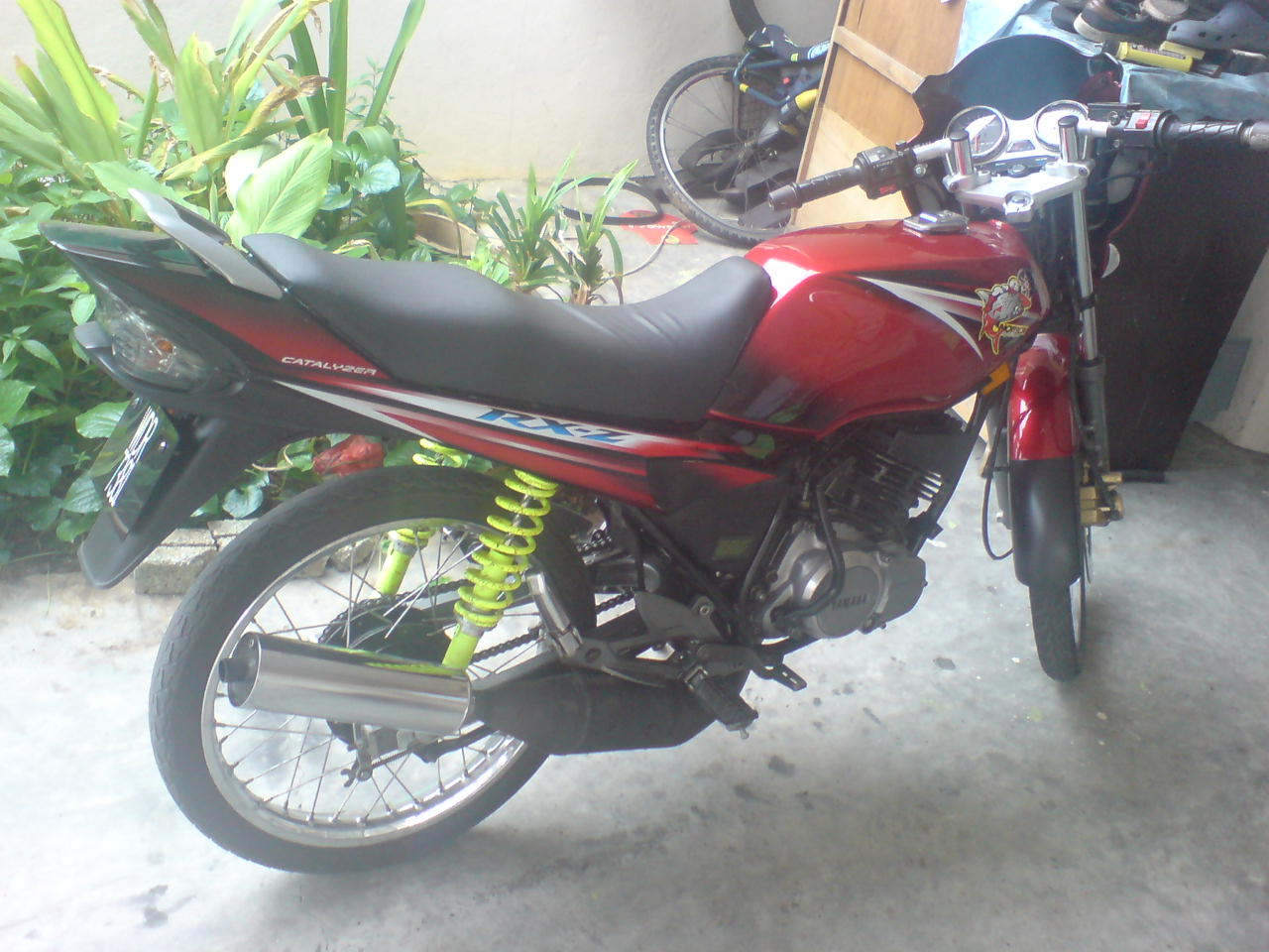 JIWA KELAJUAN YAMAHA RXZ UPGRADE To YAMAHA CATALYZER