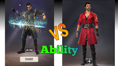 Free Fire DJ Alok VS 'K' (KSHMR) Ability