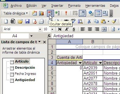 cálculo de frecuencia en Excel