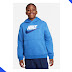 Nike Sportswear Club Fleece Big Kids' (Boys') Pullover Hoodie (Extended Size)