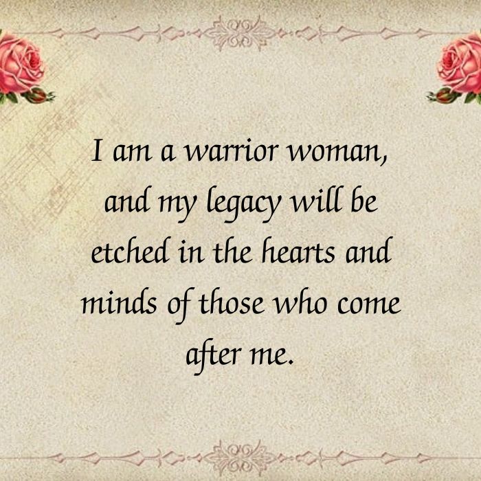 warrior woman quotes images