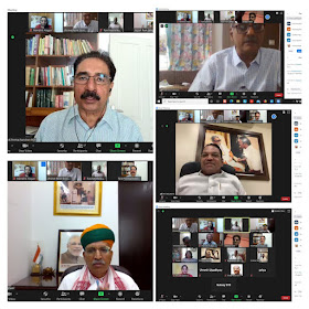 Sansad Ratna Awards 2020 - Jury Committee Meeting through Zoom