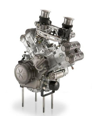 Aprilia FV2 1200 Engine Pictures