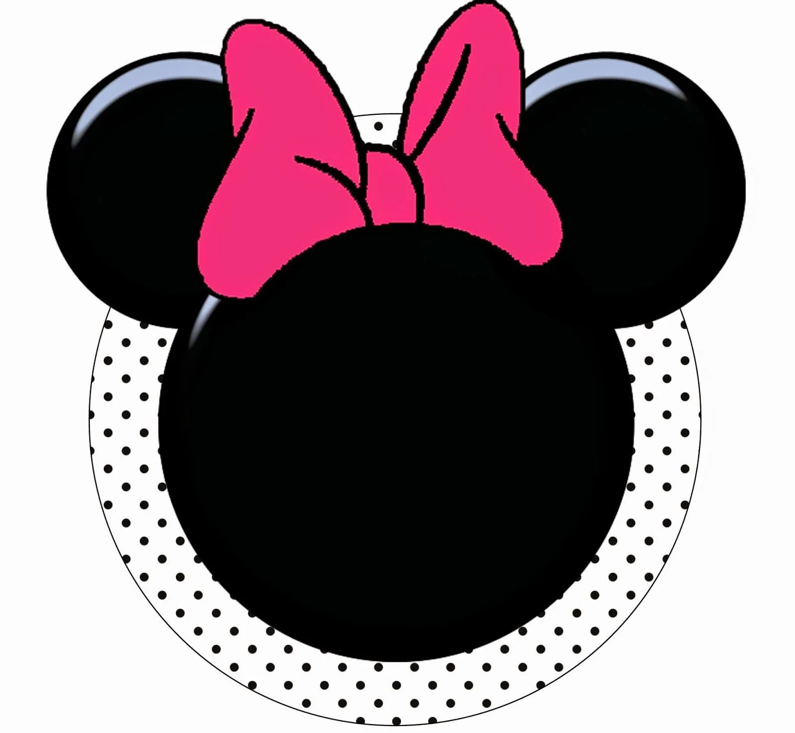 Pink Minnie Mouse Toppers or Free Printable Candy Bar Labels.