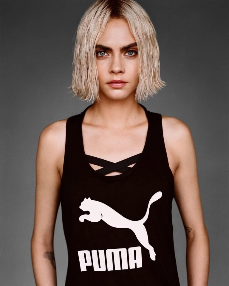 Puma Bodywear Campaign Fall/Winter 2018 featuring Cara Delevingne