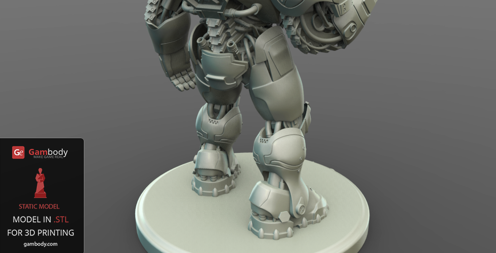 3D design Terran Marine