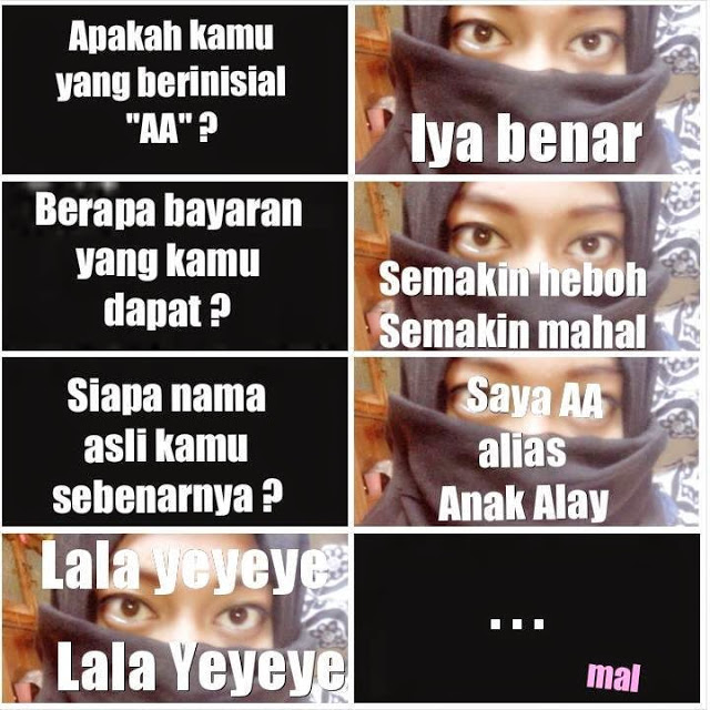 Kumpulan Gambar Meme Lucu Aa Amel Alvi