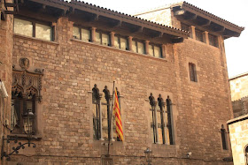 Casa Canonges is a gothic palace near the cathedral