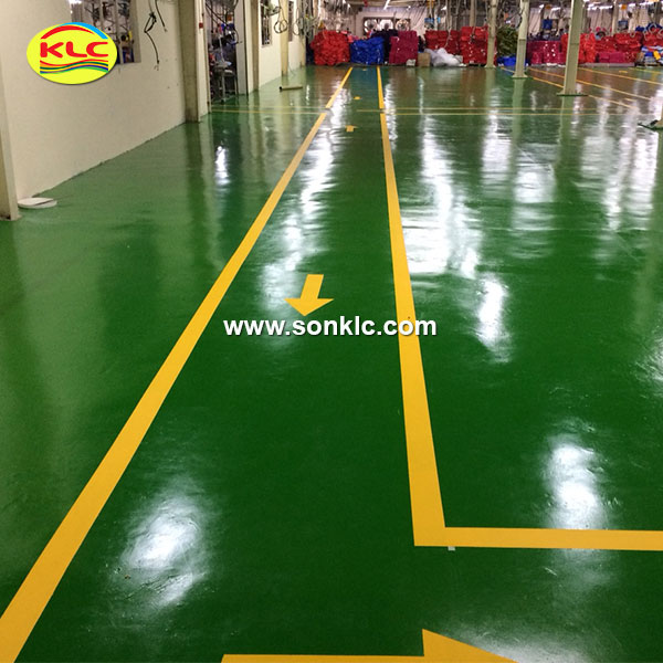 Advantages of construction of epoxy paint for professional competition tennis court, friendly with environment