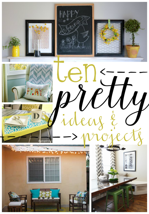 10 Pretty Ideas & Projects at GingerSnapCrafts.com #linkparty #features_thumb[2]
