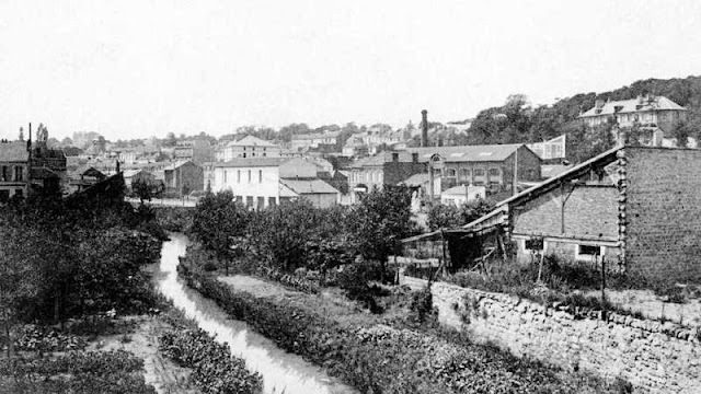 foto antigua del río Bièvre