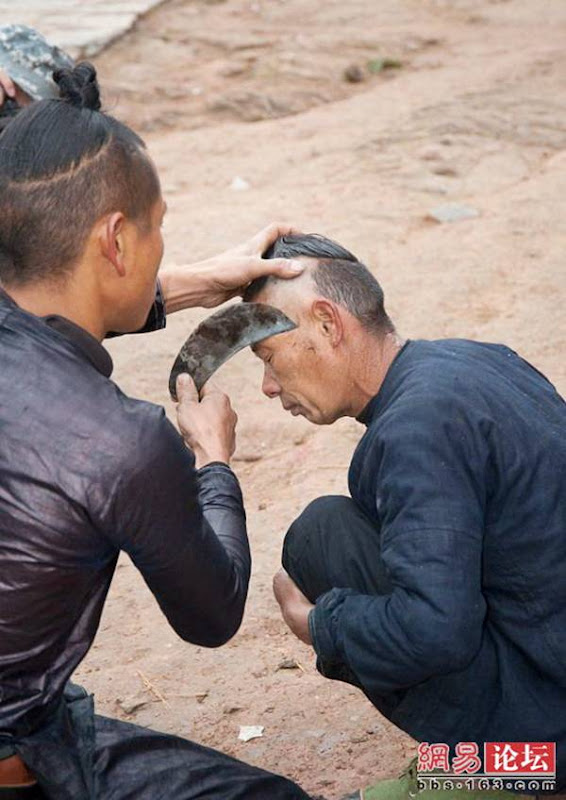 amazing haircuts in china