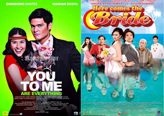 Angelica Panganiban, Ding Dong Dantes, Eugene Domingo, here comes the bride, Marian Rivera, octoarts, Star Cinema, tuesday vargas, You to Me are Everything