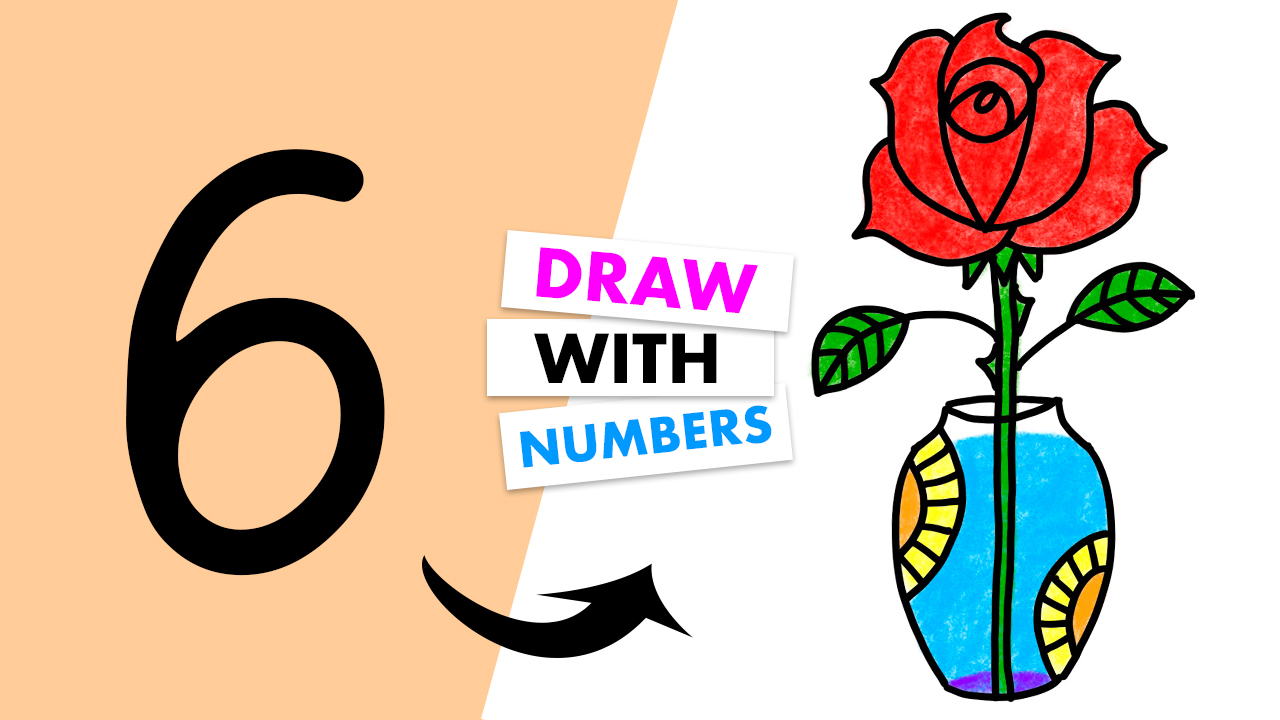 how-to-draw-rose-flower-number-six-6-mothers-saint-valentines-day-art-project-video-tutorial-com-challenge-elementary-school-abcdrawings-fun-art-video-tutorials-activities-kids-children-education