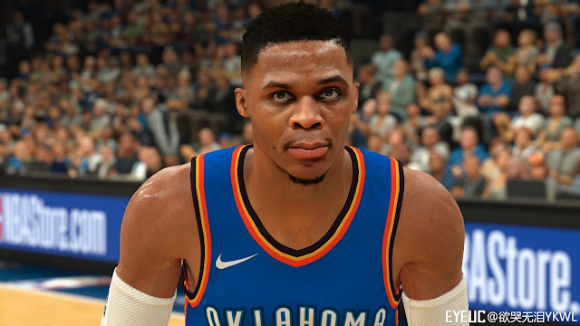 NBA 2K19 Russell Westbrook Cyberface