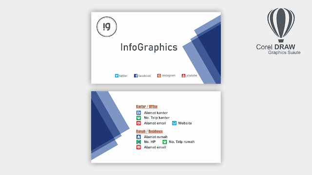 business card template eps