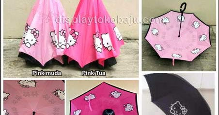 Payung Terbalik Kitty - PTK ~ Display Toko Baju  Jual Manekin 