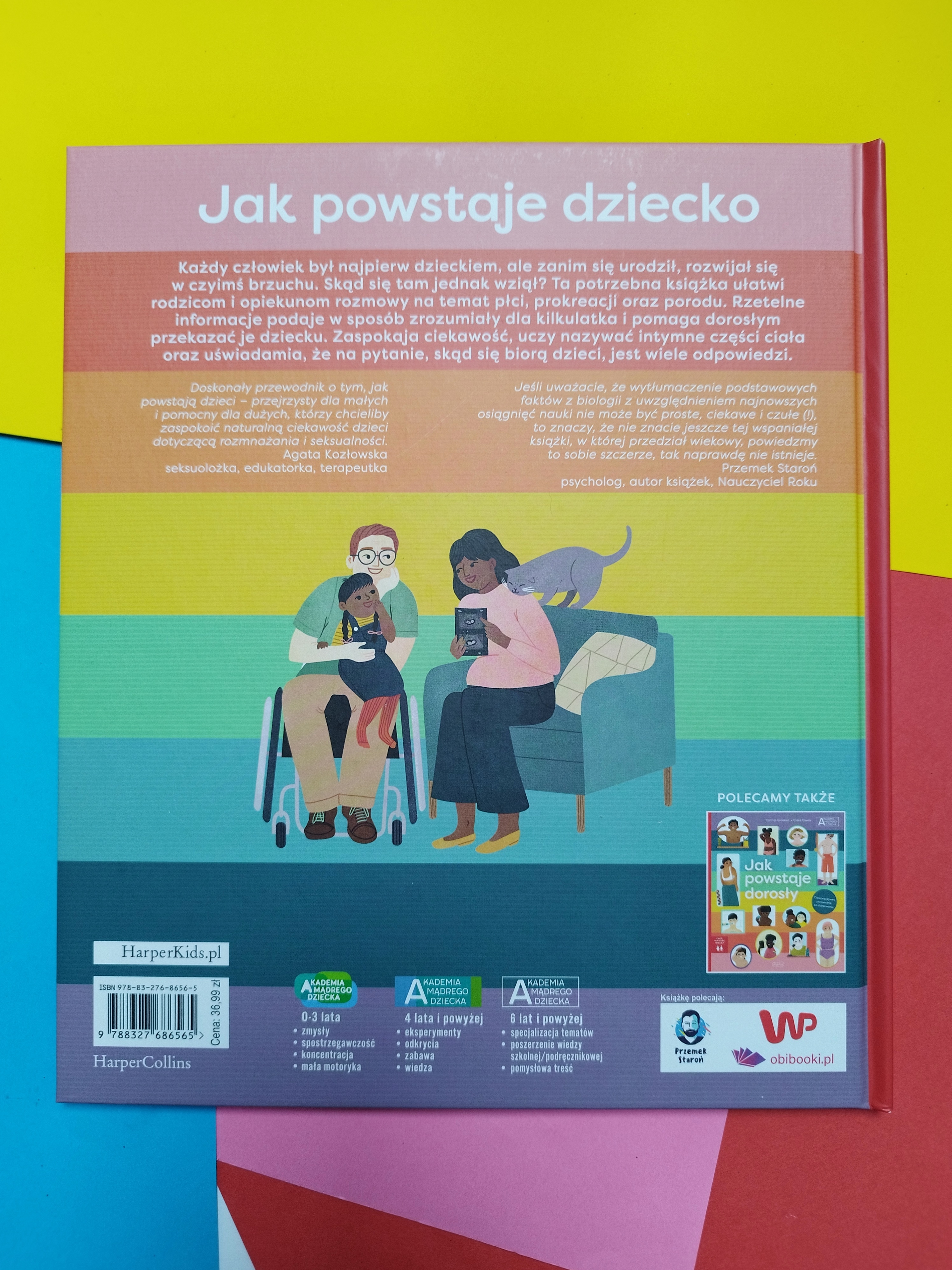 "Jak powstaje dziecko" Akademia Mądrego Dziecka - wydawnictwo Harper Kids