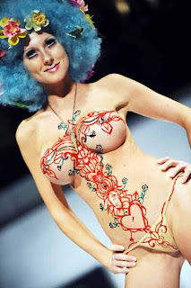 Beautiful Body Painting Pictures - Bullet 4 Peace