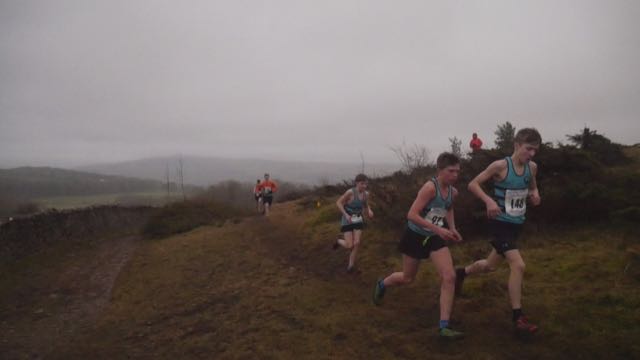 Helm Hill junior fell runners