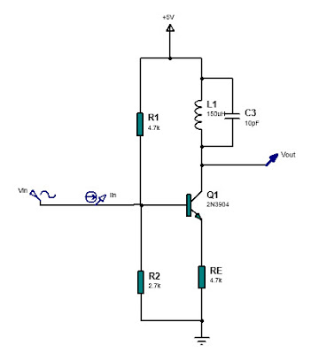 am modulator circuit input impedance
