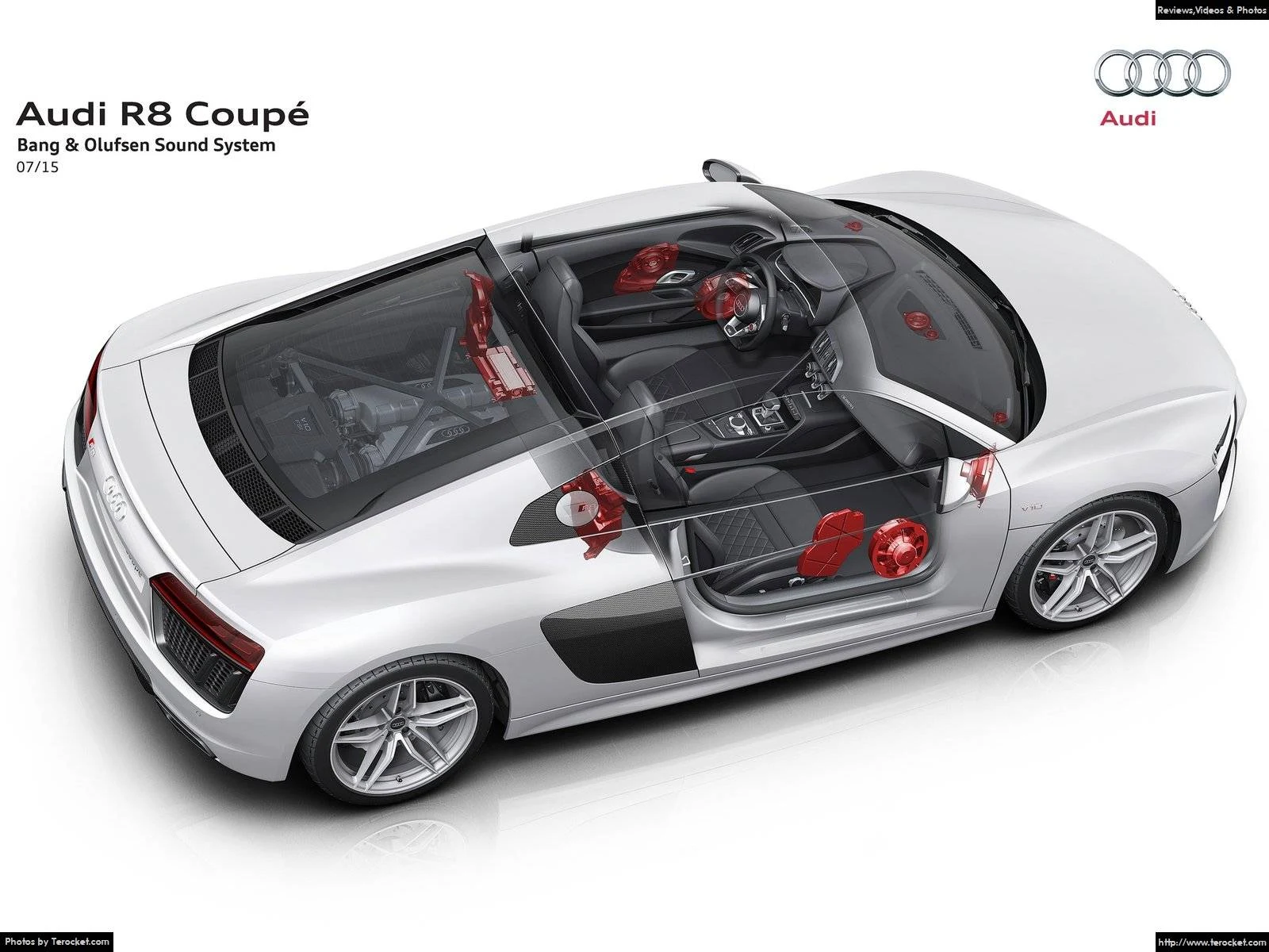 Hình ảnh xe ô tô Audi R8 V10 2016 & nội ngoại thất