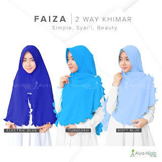 Khimar Terbaru - Faiza 2 WAY KHIMAR - Fashion Hijab