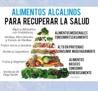 alimentos alcalinos