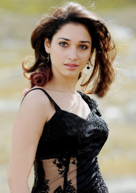 Tamanna in Black Dress Photo Gallery 