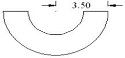 SEMI‐ROUND STAIR‐CASE CALCULATION